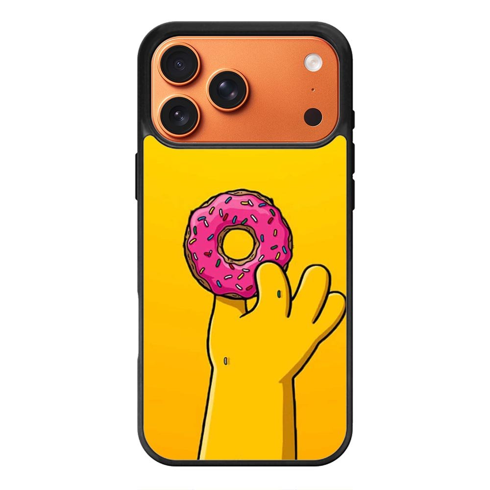 Donuts The Simpsons iPhone 17 Pro Max Case QC9894