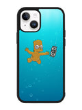 Bart Simpsons Nevermind Nirvana iPhone 15 Case OV9891
