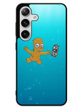 Bart Simpsons Nevermind Nirvana Samsung Galaxy S24 5G Case