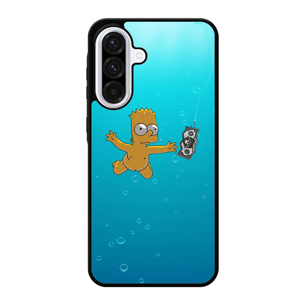 Bart Simpsons Nevermind Nirvana Samsung Galaxy A56 Case OV6247