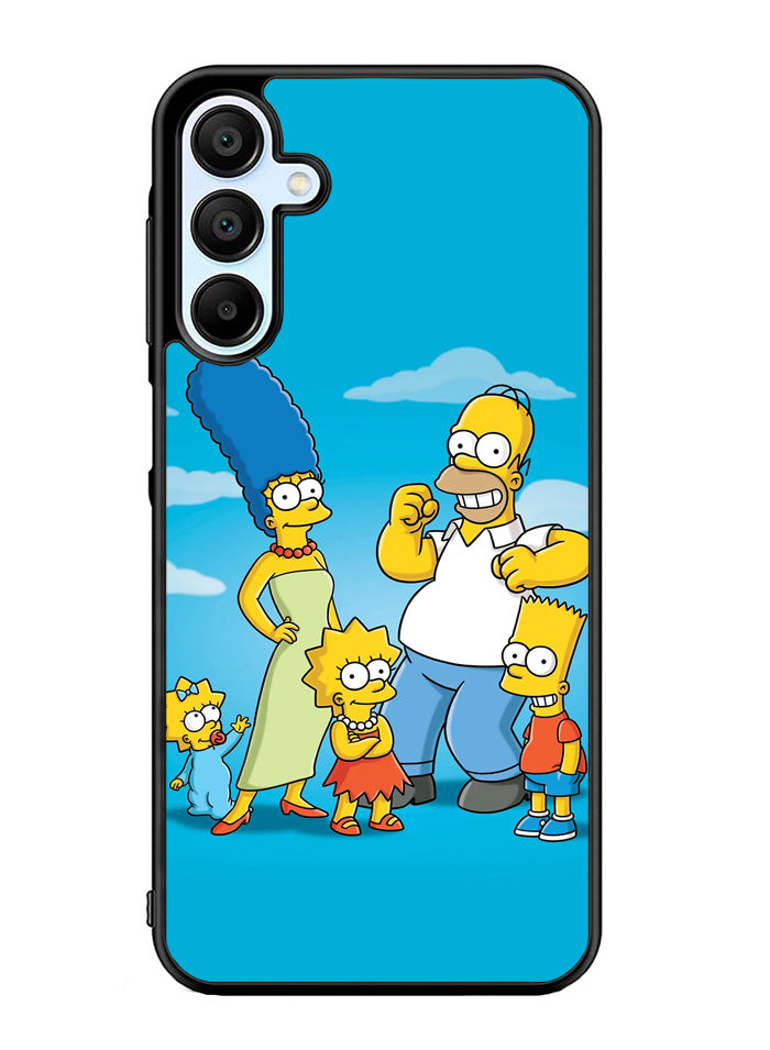 The Simpsons Family Samsung Galaxy A35 5G Case OV9899