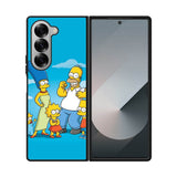 The Simpsons Family Samsung Galaxy Z Fold 7 5G Case QC9899
