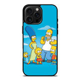 The Simpsons Family iPhone 16 Pro Max Case OV9899