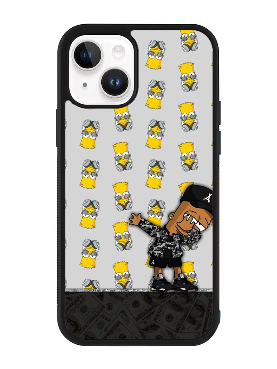 Bart Simpsons Hypebeast iPhone 14 Case QC9890