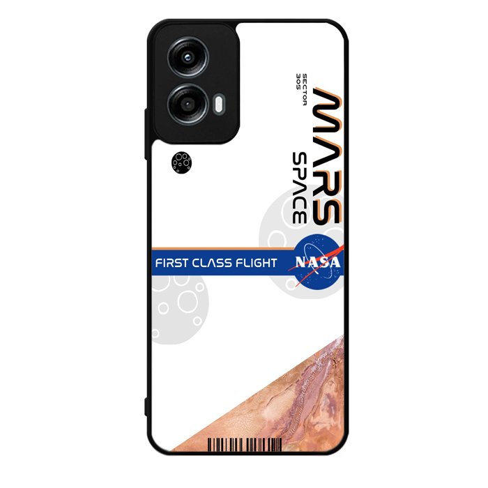 Nasa flight ticket Motorola Moto G Play 2024 Case OV9913