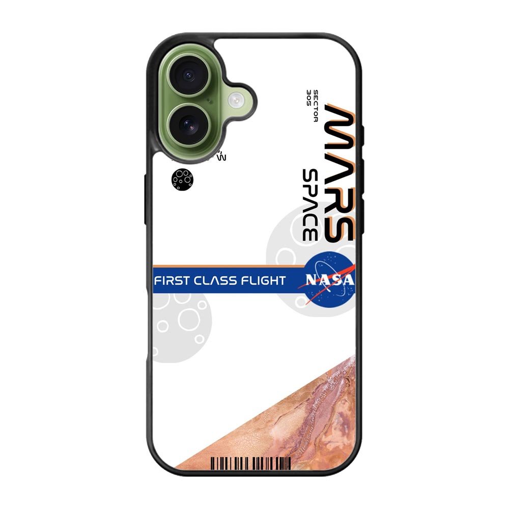 Nasa flight ticket iPhone 17 Case OV9913