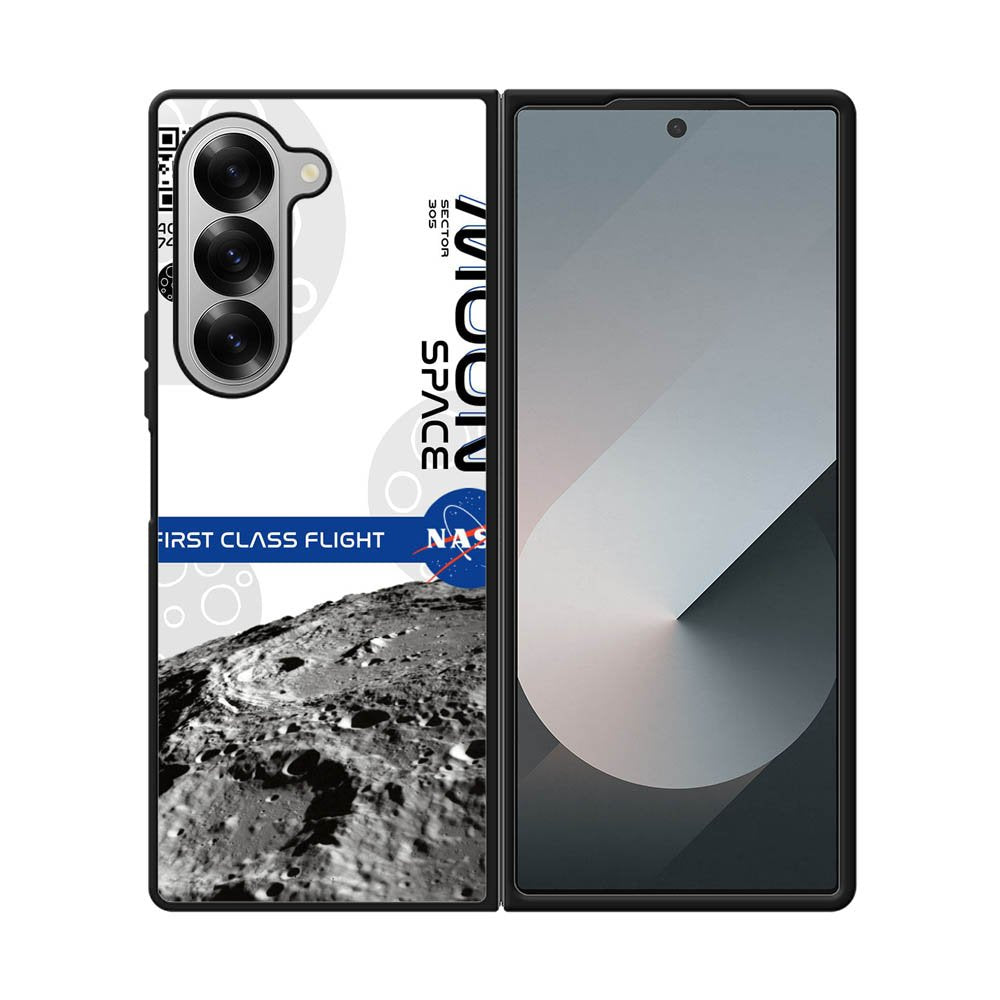 Nasa First Class Flight To The Moon Samsung Galaxy Z Fold 7 5G Case OV9912
