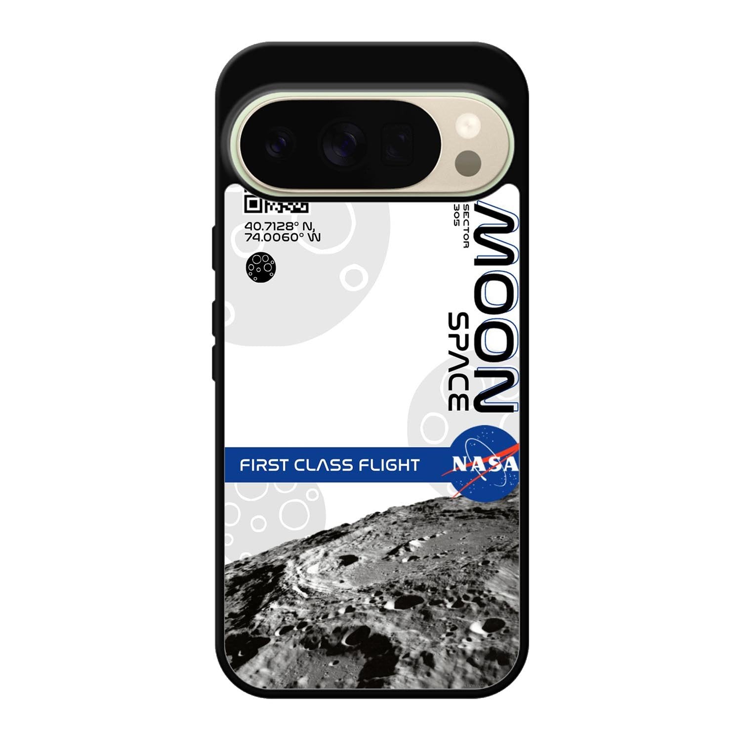 Nasa First Class Flight To The Moon Google Pixel 10 Pro XL Case OV9912