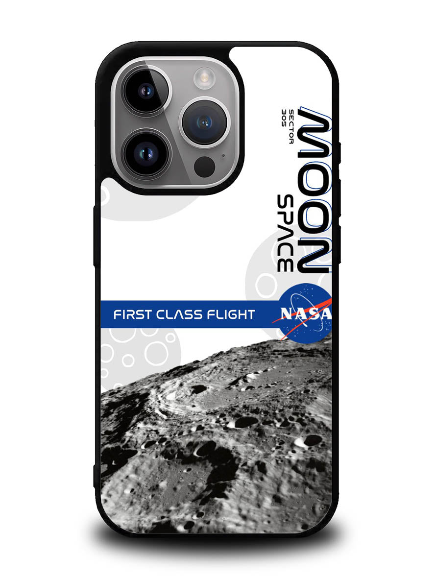 Nasa First Class Flight To The Moon iPhone 14 Pro Max Case QC9912