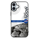 Nasa First Class Flight To The Moon iPhone 16 Case QC9912