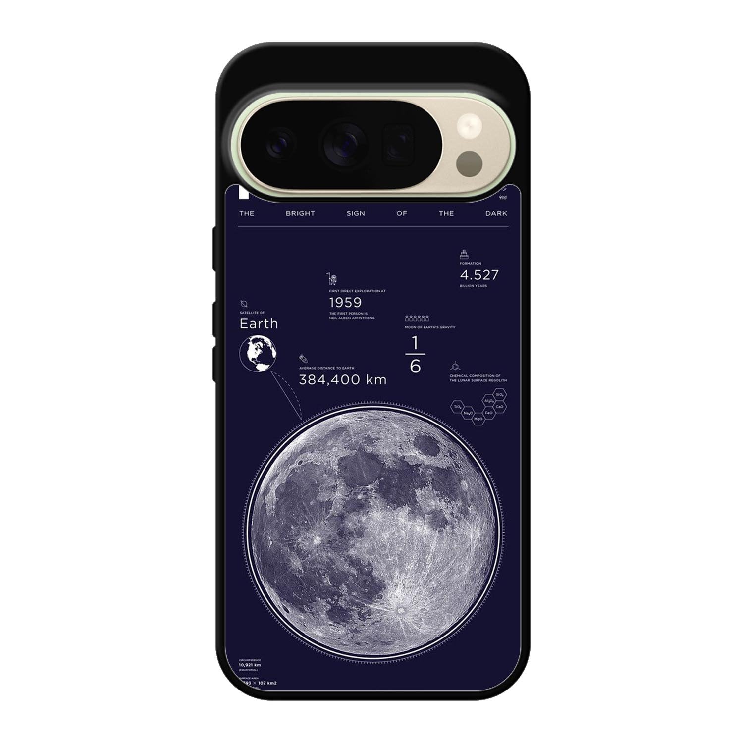 Nasa MOON The bright sign of the dark Google Pixel 10 Pro Case OV9915