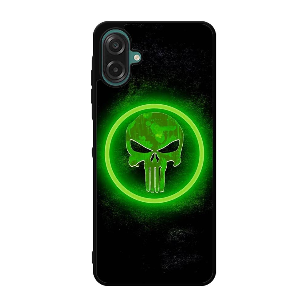 Punisher Green Glow Samsung Galaxy A07 Case QC9918