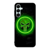 Punisher Green Glow Samsung Galaxy A16 Case OV9918