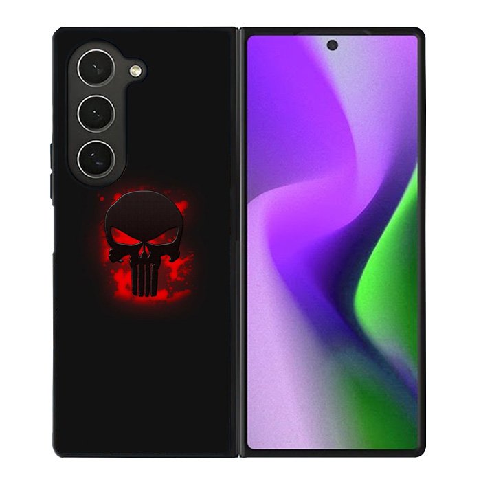 The Punisher Bigetron Red Alien Samsung Galaxy Z Fold 6 5G 2024 Case OV9921