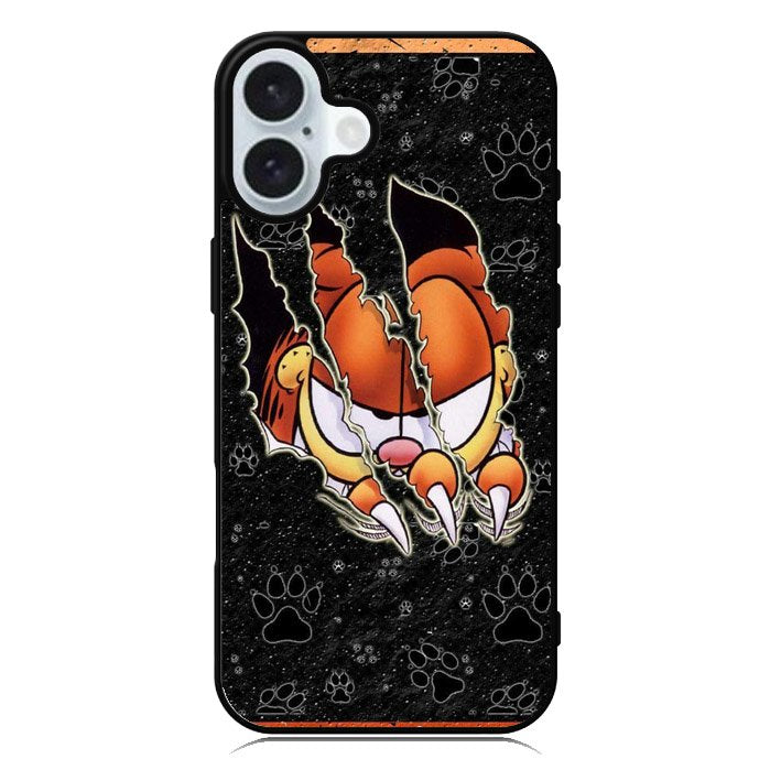 Garfield Garras iPhone 16 Plus Case