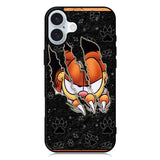 Garfield Garras iPhone 16 Plus Case