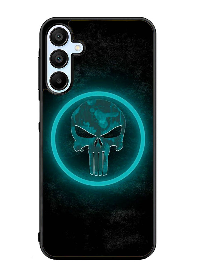 Punisher Blue Glow Samsung Galaxy A35 5G Case OV9917