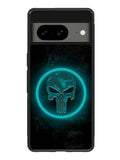 Punisher Blue Glow Google Pixel 8A Case QC9917