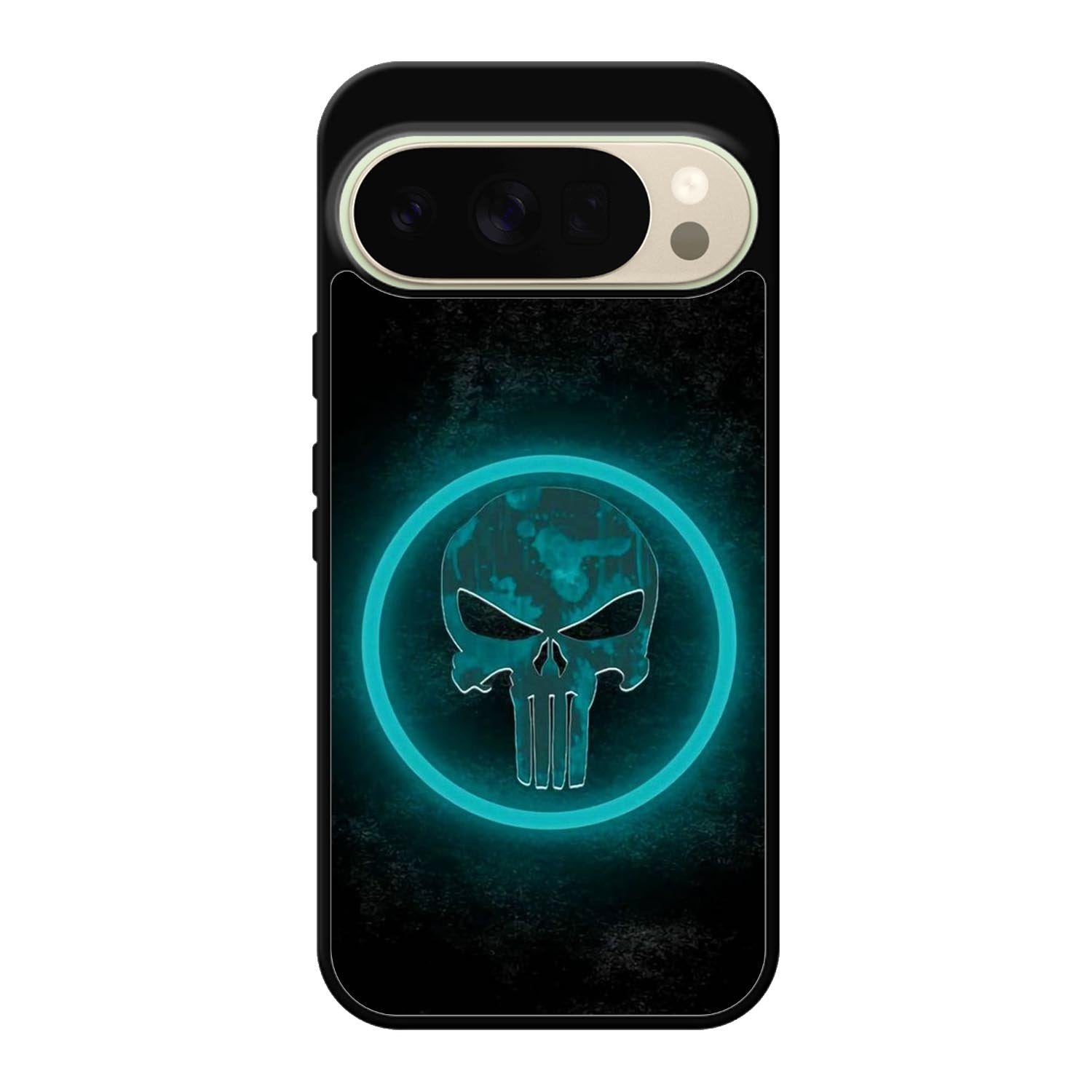 Punisher Blue Glow Google Pixel 10 Pro Case OV9917