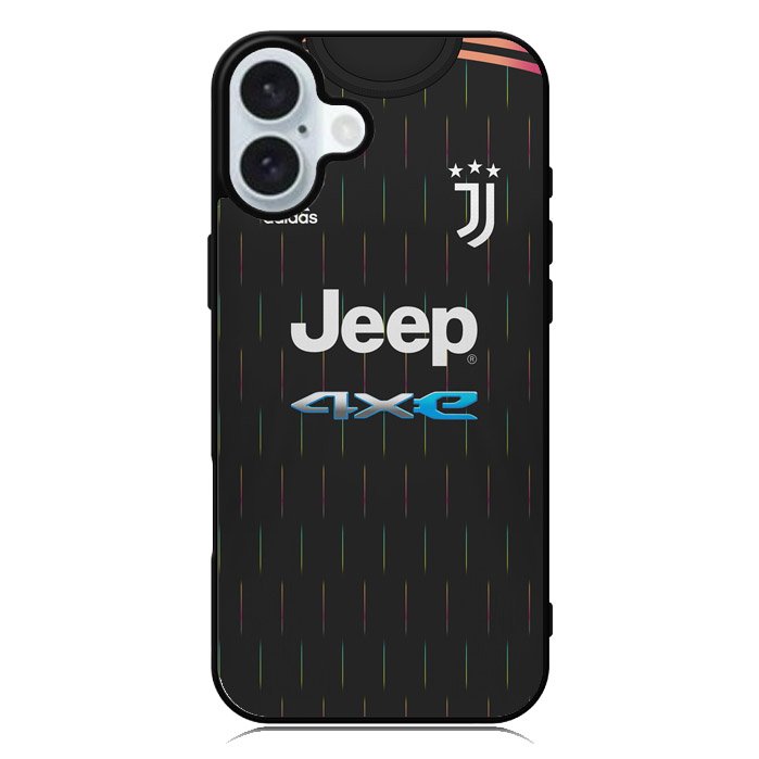 Juventus 2021-2022 Away Jersey iPhone 16 Plus Case QC8855