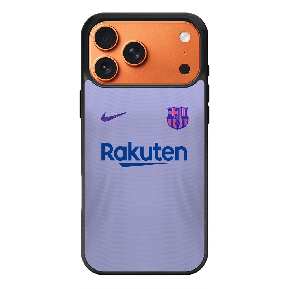 Barcelona FC 2021-2022 Away Jersey iPhone 17 Pro Max Case QC8786