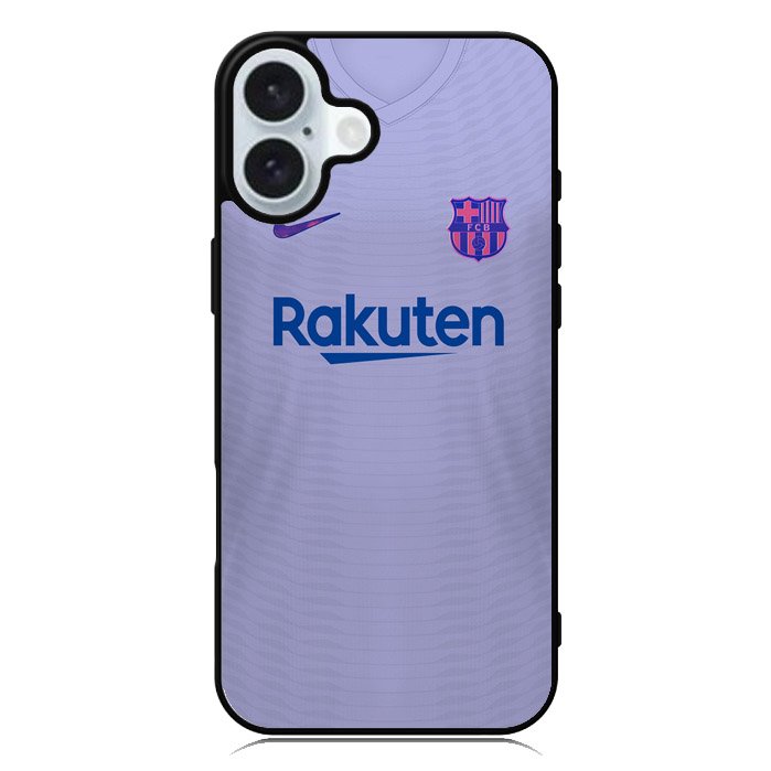 Barcelona FC 2021-2022 Away Jersey iPhone 16 Case QC8786