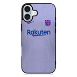 Barcelona FC 2021-2022 Away Jersey iPhone 16 Plus Case QC8786