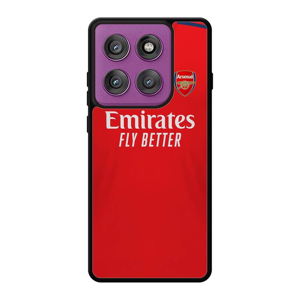 Arsenal 2021-2022 Home Jersey Motorola Moto Edge 60 Pro Case QC8789