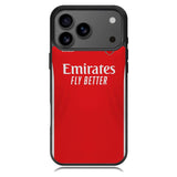 Arsenal 2021-2022 Home Jersey iPhone 17 Pro Case OV8789