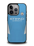 Manchester City 2021-2022 Home Jersey iPhone 14 Pro Max Case QC8800