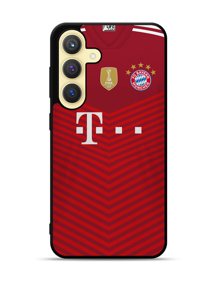 FC Bayern Munchen 2021-2022 Home Jersey Samsung Galaxy S25 5G Case OV8797