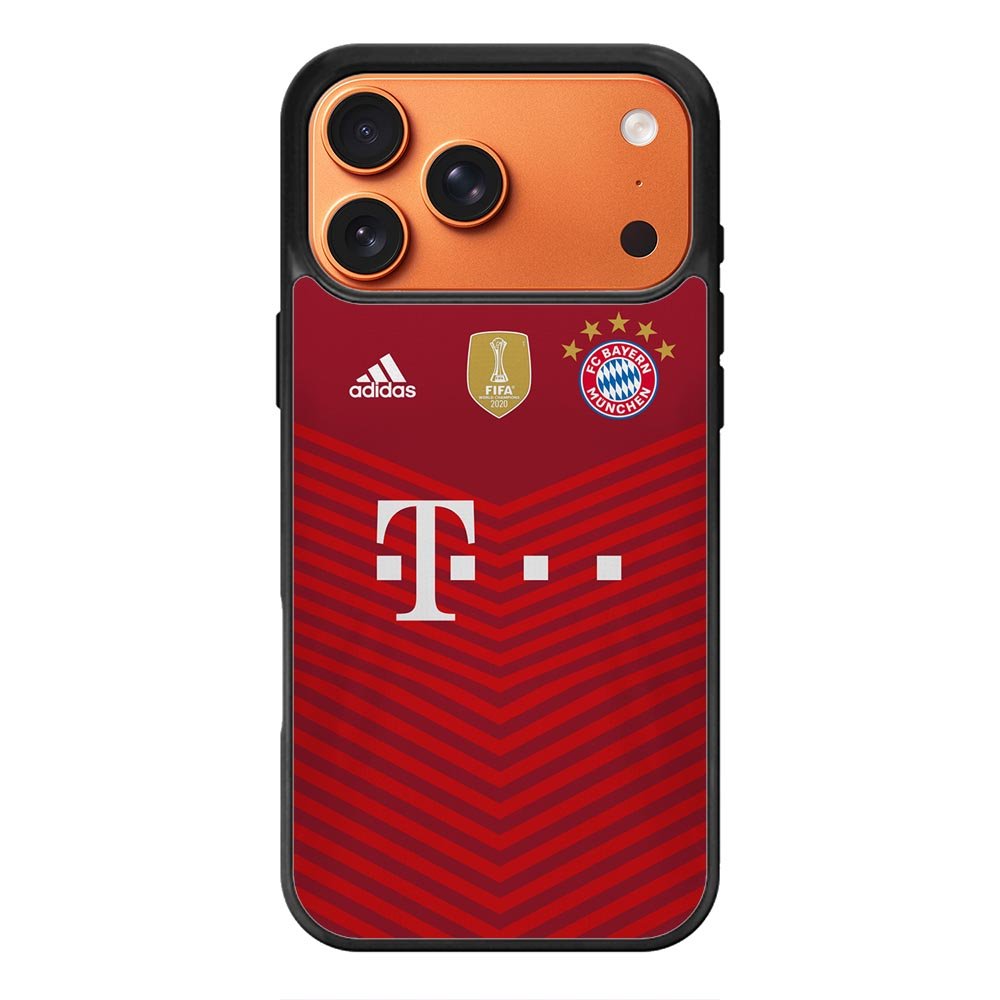 FC Bayern Munchen 2021-2022 Home Jersey iPhone 17 Pro Max Case QC8797