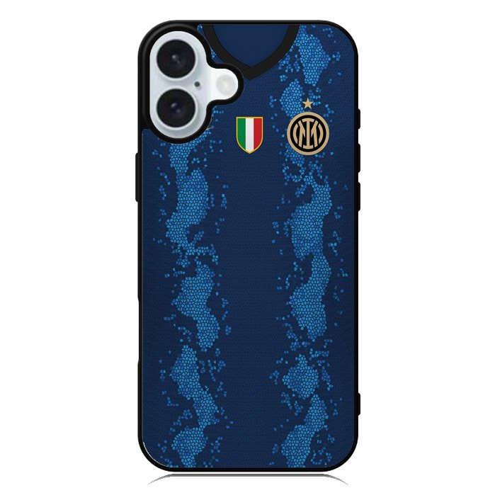 Inter Milan 2021-2022 Home Jersey iPhone 16 Plus Case QC8798