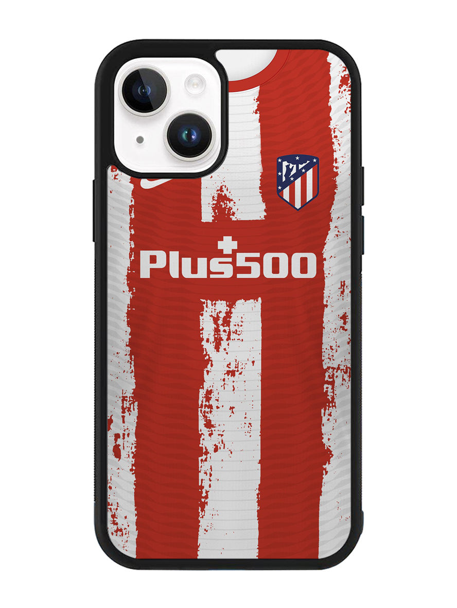Atletico Madrid 2021-2022 Home Jersey iPhone 14 Plus Case QC8791