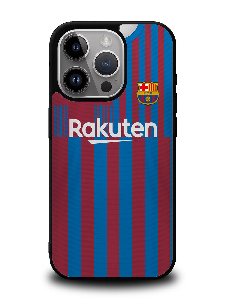 FC Barcelona 2021-2022 Home Jersey iPhone 15 Pro Max Case OV8796