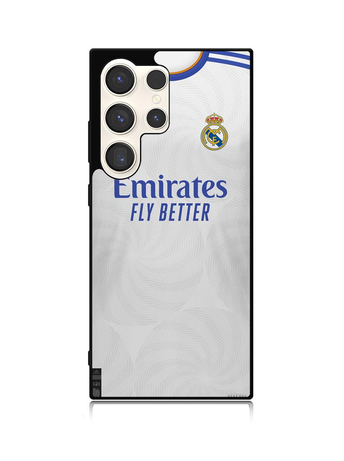 Real Madrid 2021-2022 Home Jersey Samsung Galaxy S23 Ultra 5G Case QC8805
