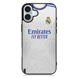 Real Madrid 2021-2022 Home Jersey iPhone 16 Case QC8805