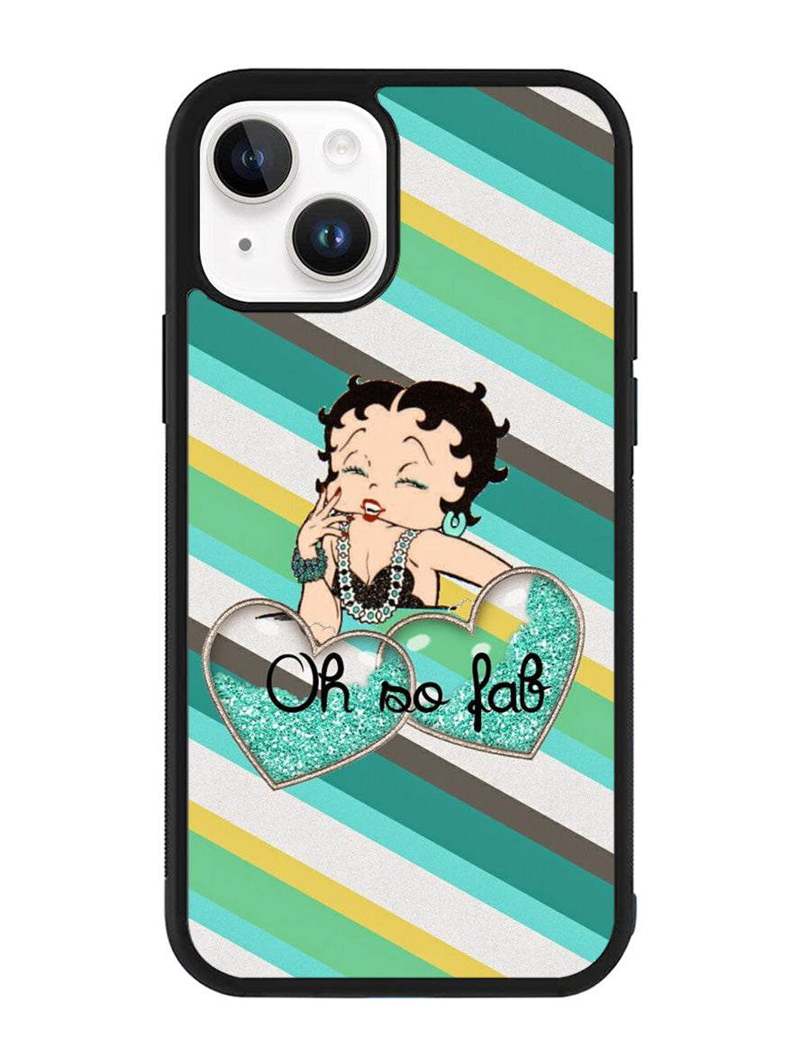 Betty Boop Oh So Far Tosca iPhone 14 Plus Case QC8793