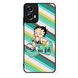 Betty Boop Oh So Far Tosca Motorola Moto G Play 2024 Case OV8793