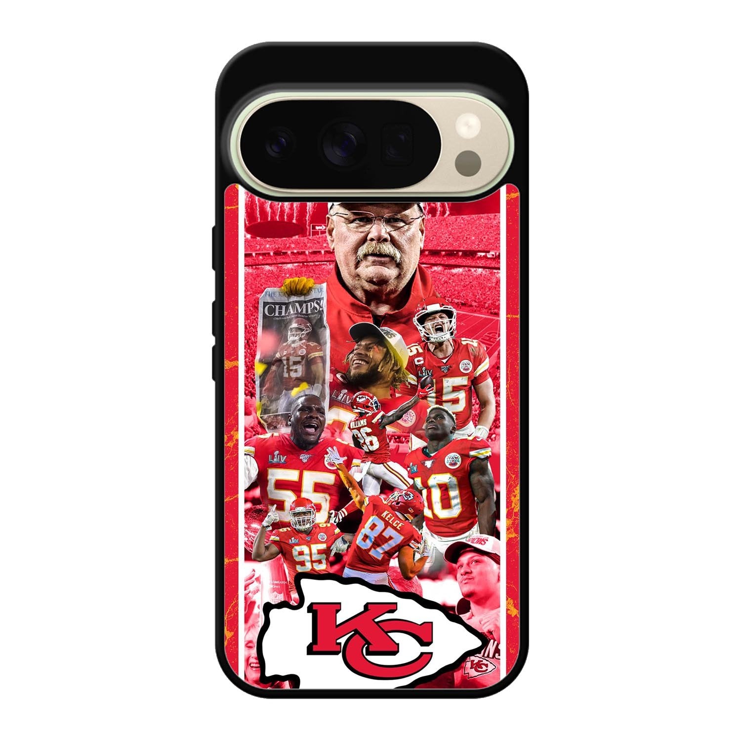 the super bowl Champion Kansas City Google Pixel 10 Pro Case