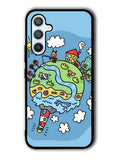 Cute Doodle Art Samsung Galaxy A54 5G Case OV8813