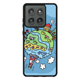 Cute Doodle Art Motorola Moto Edge 2025 Case QC8813
