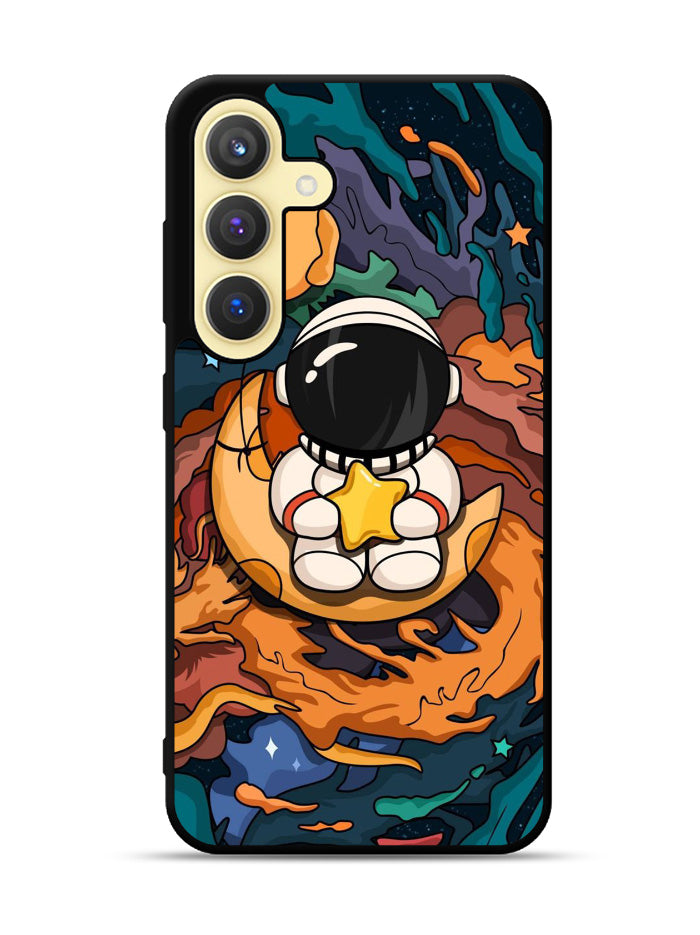 Astronaut Cute And Hold The Star Samsung Galaxy S23 5G Case QC8807