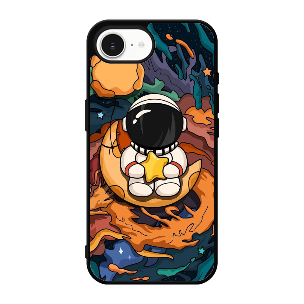 Astronaut Cute And Hold The Star iPhone 17e Case OV8807