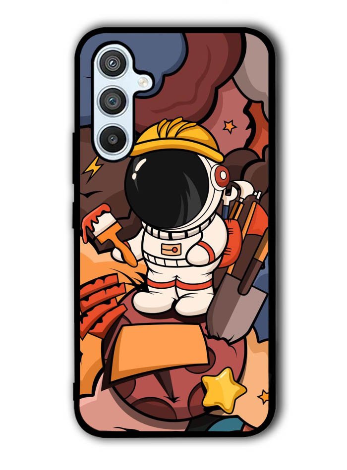 Cute Astronaut Builder Samsung Galaxy A54 5G Case OV8809