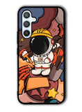 Cute Astronaut Builder Samsung Galaxy A54 5G Case OV8809