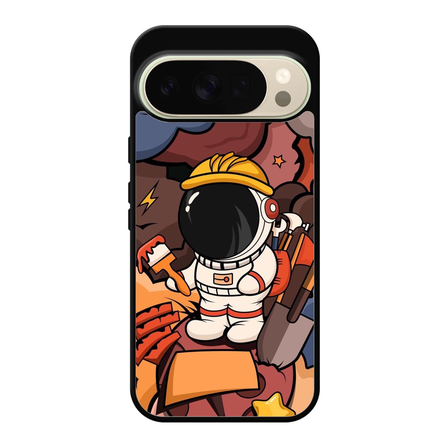 Cute Astronaut Builder Google Pixel 10 Pro XL Case OV8809