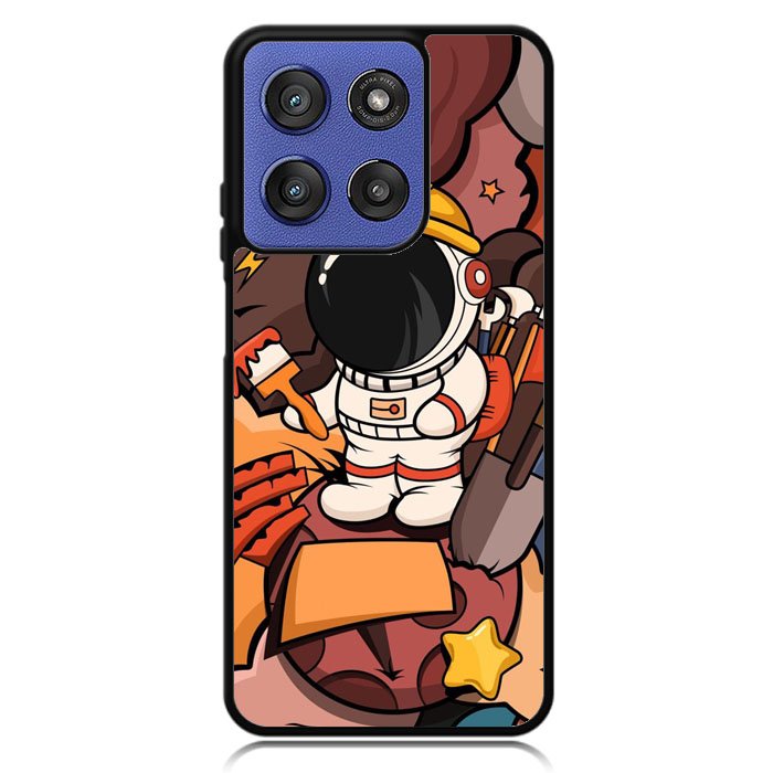 Cute Astronaut Builder Motorola Moto G Stylus 5G 2025 Case OV8809