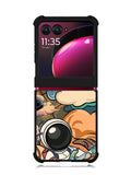 Cute Guitar Astronaut Motorola Moto Razr Plus 2023 , Moto Razr+ 2023 Case OV8814