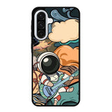 Cute Guitar Astronaut Samsung Galaxy A36 5G Case OV8814